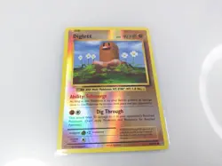 Pokemon Diglett 55/108 2016 Reverse Holo XY Evolutions TCG Card - Image 1