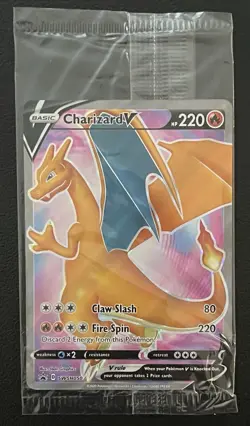 Charizard V - Promo SWSH: Sword & Shield Promo Cards SWSH050 NM Sealed - Image 1