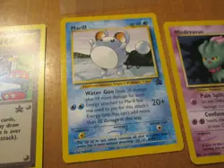POKEMON CARDS MISDREAVUS 39 MARILL 29 TRAINER 16 Set LOT Of 3 Black Star Promo - Image 3