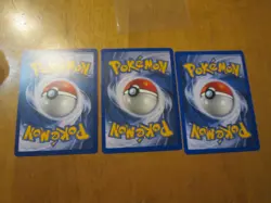 POKEMON CARDS MISDREAVUS 39 MARILL 29 TRAINER 16 Set LOT Of 3 Black Star Promo - Image 5