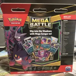 Pokemon Battle Deck Mega Gengar EX Promo Card English TCG CGC Sealed Pristine - Image 4
