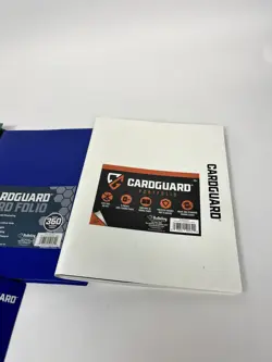 4 Ea CardGuard Trading Card Folio Portfolio Binder 9-Pocket Holds 360 Cards Ea - Image 4