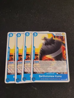 4x Bartholomew Kuma - OP02-057 - UC - Paramount War - One Piece Card Game - Image 1