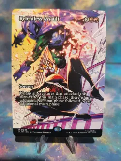 Magic Relentless Assault (Borderless) Marvel Universe Eternal-Legal Regular - Image 1
