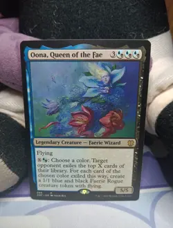 Magic: The Gathering Oona, Queen of the Fae #098 Commander: Zendikar Rising - Image 1