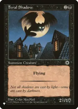 MTG Feral Shadow ** The List ** English (NM) - Image 1