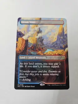 Steam Vents Borderless MTG Lorwyn Eclipsed Nm/M *ON HAND* - Image 1