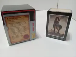 Wonder Woman matte standard ATM Sleeves and Dragon Shield Nest 100 deck cube - Image 3