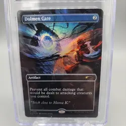 MTG Dolmen Gate Borderless SLD Dungeons & Dragons Magic CGC 9 Mint - Image 3