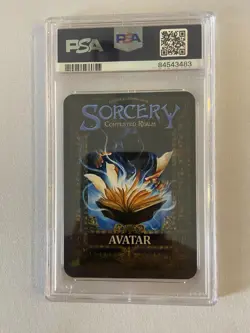 2023 Sorcery Contested Realm Alpha Box Topper Sorcerer PSA 9 #3483 - Image 2