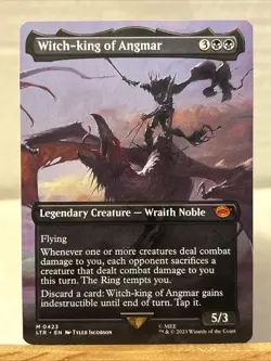 Witch-king of Angmar (Borderless) Universes Beyond: the Lord of the Rings: Tales - Image 1