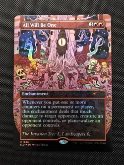 BORDERLESS FOIL All Will Be One - Secret Lair - NM - Magic: The Gathering - MTG - Image 1