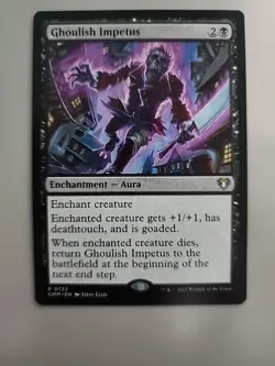MTG Ghoulish Impetus Commander Masters 0732 Regular Rare - Image 1