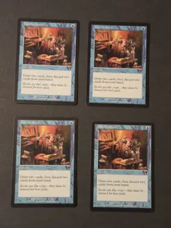 Careful Study Odyssey LP MTG Magic The Gathering x4 - Image 1