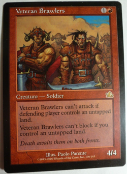Magic The Gathering Veteran Brawlers Prophecy #106 LP/NM - Image 1
