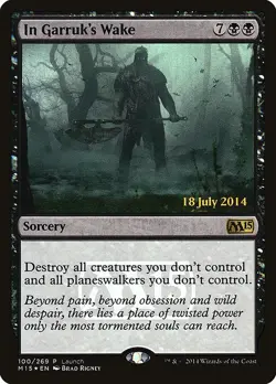 In Garruk's Wake-Magic 2015 Promos-Foil-100-MP - Image 1