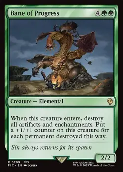 Bane of Progress-Final Fantasy Commander-Regular-299-NM - Image 1