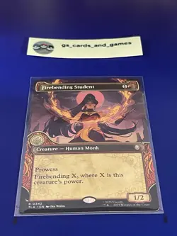 Firebending Student R #0342 (Showcase) TLA: Avatar The Last Airbender (NON-Foil) - Image 1