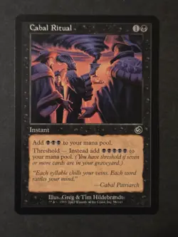 Cabal Ritual Torment MTG Magic The Gathering NM - Image 1