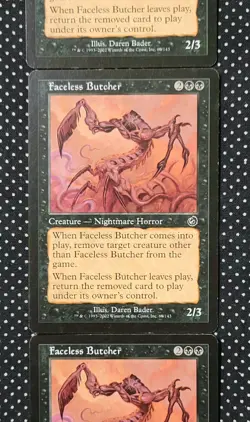Magic: The Gathering - (3) Faceless Butcher - Dominaria - 60/143 - Creature - Image 3