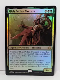 High Perfect Morcant - FOIL - MTG Lorwyn Eclipsed ECL - Elf - NM - Image 1