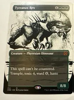 Tyrranax Rex (Showcase) Phyrexia: All Will Be One Regular - Image 1