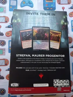 New/Sealed MTG-Innistrad Crimson Vow-Vampiric Bloodline Commander Deck - Image 2
