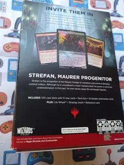 New/Sealed MTG-Innistrad Crimson Vow-Vampiric Bloodline Commander Deck - Image 3