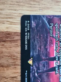 Barnabas Tharmr - BORDERLESS NON-FOIL - RARE FIN 0056 - Final Fantasy MTG - M/MN - Image 4