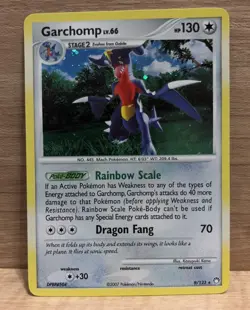 Pokemon Garchomp TCG Holo Rare Card Mysterious Treasures 9/123 - Image 1
