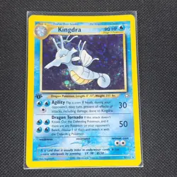 Kingdra - 8/111 - Holo Rare - 1st Edition - Neo Genesis - Pokemon Card - VLP - Image 1