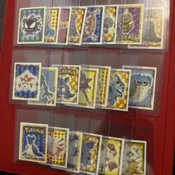 Pokemon Merlin Sticker Bundle Topps 1999 - Vintage 20 stickers #4 - Image 1