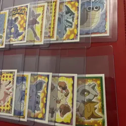 Pokemon Merlin Sticker Bundle Topps 1999 - Vintage 20 stickers #4 - Image 2