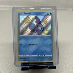 Pokemon TCG Sobble Shining Fates SV025/SV122 Holo Shiny Holo Rare NM - Image 1