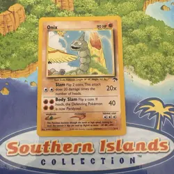 Pokemon Vintage Southern Islands Onix 3/18 Rare WotC Promo English - Image 1