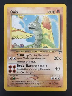 Pokemon Vintage Southern Islands Onix 3/18 Rare WotC Promo English - Image 2