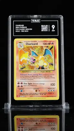TAG 9 Charizard 2023 Pokemon TCG Classic Fire Deck #003/034 - Image 1