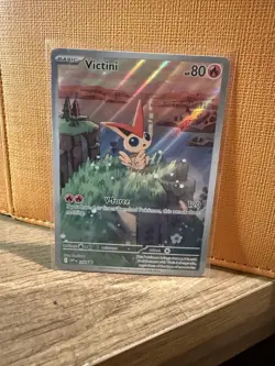 Pokemon TCG Victini #208 - Scarlet & Violet Promo - Holo - Near Mint - Image 1