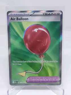 Pokemon TCG Mega Evolutions Air BALLOON FULL ART ULTRA RARE 166/132 -MINT- - Image 1