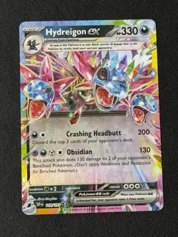 Hydreigon ex 119/191 Sv08: Surging Sparks Holo Double Rare Pokemon TCG NM 2024 - Image 1