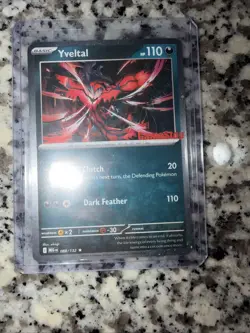 Pokemon Cosmos Holo Yveltal 088/132 GameStop Stamped Mega Evolution Promo SEALED - Image 1