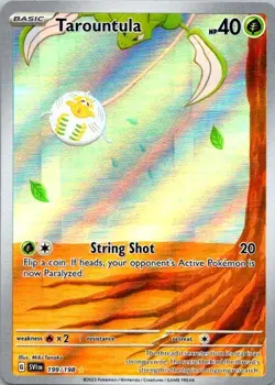 Pokemon TCG Tarountula 199/198 SV01: Scarlet & Violet Base Set Holo NM (SKU 1-2) - Image 1