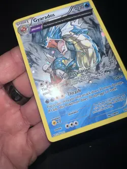 Gyarados FULL ART (Cosmos Holo Rare) 21/98 XY Ancient Origins Pokemon TCG NM - Image 3
