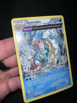 Gyarados FULL ART (Cosmos Holo Rare) 21/98 XY Ancient Origins Pokemon TCG NM - Image 4