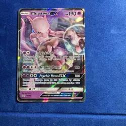 Mewtwo GX Promo SM196 Pokemon TCG - Image 1