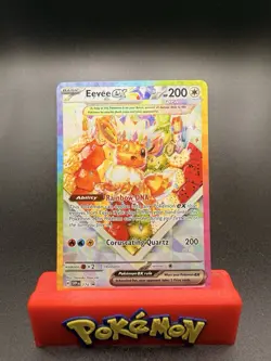 Eevee ex - SVP174 Prismatic Evolutions SPC Promo Special Illustration Pokemon NM - Image 1