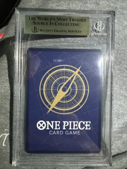 BGS 9.5 GEM MINT Monkey D Luffy Treasure Rare OP07-109 500 Years in the Future - Image 2