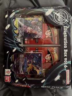 One Piece Illustration Box Vol 6 BANDAI OP13 Brand New Sealed - Image 1