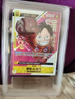 ARS 10 CHINESE LUFFY OPO7-109 SRP PROMO Get Campaign Serial Number One Piece - Image 1