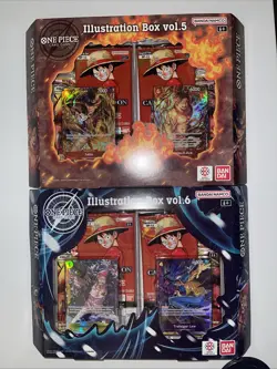 One Piece Illustration Box Vol 5 And 6 Bundle Brand New In Hand - Image 1